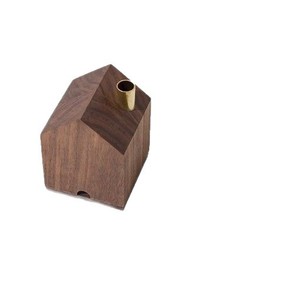 Brûleur d'encens en bois de noyer, diffuseur aromatique pour la décoration de la maison - Product Image 5