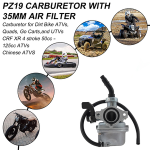 <span class=keywords><strong>Carburateur</strong></span> PZ19 pour moto 19 mm avec starter manuel pour moto tout-terrain <span class=keywords><strong>50cc</strong></span> 70cc 90cc 110cc 125cc, dirt bike, <span class=keywords><strong>quad</strong></span>, ATV - Product Image 4