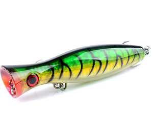 12.5cm 40.3g <span class=keywords><strong>Surface</strong></span> Top eau dur en plastique leurres <span class=keywords><strong>de</strong></span> pêche Poppers eau salée grand <span class=keywords><strong>Popper</strong></span> <span class=keywords><strong>leurre</strong></span> - Product Image 6