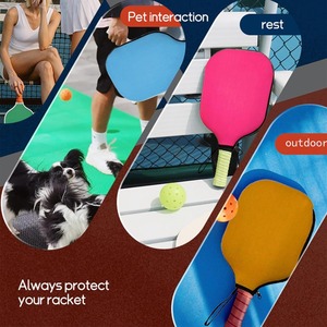 Nueva Funda Protectora para Raqueta de Pickleball, de Neopreno con Cierre, para Playa, Personalizable, Bolsa de Almacenamiento para Accesorios de Pickleball - Product Image 6