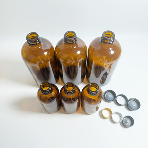 Oem Tùy Chỉnh <span class=keywords><strong>15Ml</strong></span> 30Ml 60Ml 120Ml 240Ml 480Ml 960Ml Hổ Phách Vòng <span class=keywords><strong>Boston</strong></span> Chai Cho Tinh Dầu Thủy Tinh Bao Bì Với Vít Cap - Product Image 2