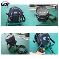 Projecteur de scène LED PAR 19x10W RGBW 4-en-1 en alliage d'aluminium, étanche IP65, avec zoom DMX512 pour mariages, DJ et événements