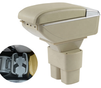 Boîte de rangement, accoudoirs de Console centrale de voiture en cuir, pour Nissan NV200 de 2009 ~ 2016 2017