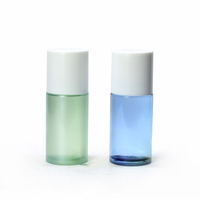 Bouteille hydratante de sérum de lotion 30ml 50ml 80ml 100ml 150ml de matériau PETG en forme de cylindre droit