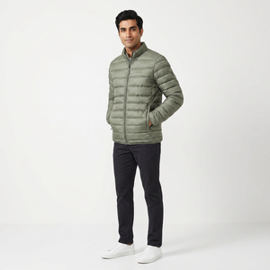 OEM ODM service breathable plus size puffer outdoor <b>jacket</b> <b>Long</b> sleeves hooded puffer <b>jacket</b> for winter collection - Product Image 1