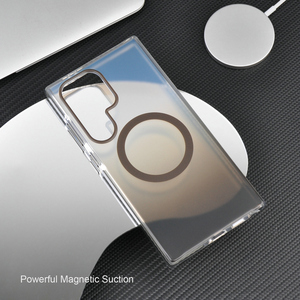 Logotipo personalizado Clear Phone Case <span class=keywords><strong>TPU</strong></span> IML IMD Print Anti Scratch <span class=keywords><strong>Frosted</strong></span> Gradient Anti Shock Phone Case para Samsung S24 S25 Ultra - Product Image 5