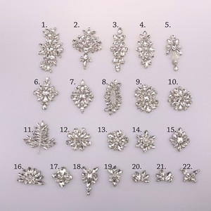 Rhinestone Iron on Patches Beads Crystal Diamond Hot Fix Chunky Beads <strong>Manik</strong> Tampal Ready Stock