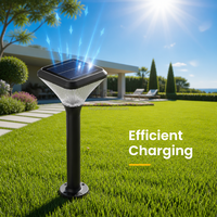 Lampes solaires LED à haute luminosité, étanches IP65, pour extérieur, jardin, cour, terrasse, clôture, avec télécommande