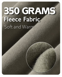 Streetwear Crop <b>Zip</b>-Up Boxy Autumn Plain Dyed Custom Polyester/Cotton 360g High Quality Men's Hoodies - Product Image 6