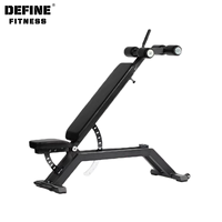 Banc d'haltères d'entraînement multifonctionnel Commercial, banc plat inclinable, équipement de fitness, chaise d'haltères