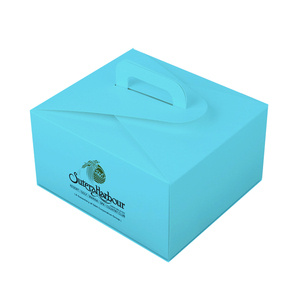 Giáng sinh bên ủng hộ điều trị hộp kẹo trắng hộp với xử lý Cookie Snack goodie giấy Quà Tặng đầu hồi hộp cho trẻ em sinh nhật - Product Image 5