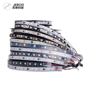 Jercio SM16703 / WS2811 / UCS1903SMD5050 DC12V חיצוני IC RGB גמיש LED רצועת 60 נוריות/m עבור תאורה דקורטיבית