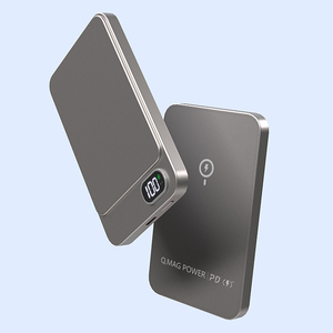 Nhà Máy 2025 Nhôm LED Hiển Thị Điện 15W Sạc Không Dây Từ Ngân Hàng Điện 10000MAh Công Suất Loại C Sạc Cổng - Product Image 3