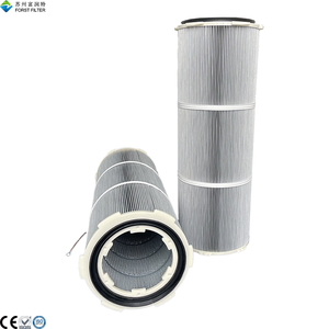 Filtre à <span class=keywords><strong>air</strong></span> pour usine de ciment et extraction de minerais, <span class=keywords><strong>extracteur</strong></span> de poussière, filtre à cartouche à six oreilles à <span class=keywords><strong>d</strong></span>éconnexion rapide 0,3 micron pour la suppression de la poussière - Product Image 1