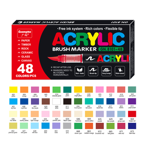 Lot de 240 marqueurs acryliques liquides Guangna – Pack en gros pour salle de classe – Stylos de <span class=keywords><strong>peinture</strong></span> acrylique en gros - Product Image 5