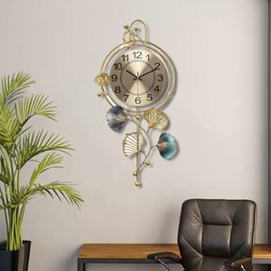 79CM 83cm 118CM Large Modern Luxury Single Face Metal Watch <b>Wall</b> <b>Clock</b> Home Decor Quartz <b>Silent</b> - Product Image 2