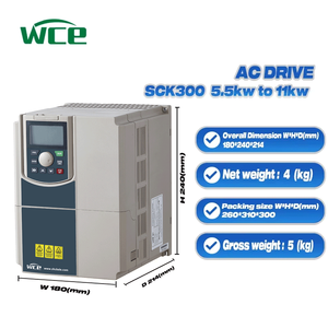 Industrieller 3-Phasen-VFD-Wechselrichter 0,75 kW 5,5 kW AC-Antriebs motor Drehzahl regler 220V 380V-440V RS485/<span class=keywords><strong>Modbus</strong></span>-Kommunikation IP20 - Product Image 2