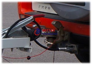 Déflectomètre à poids tombant automatique monté sur remorque à neuf capteurs, FWD, 220v, géophone - Product Image 5