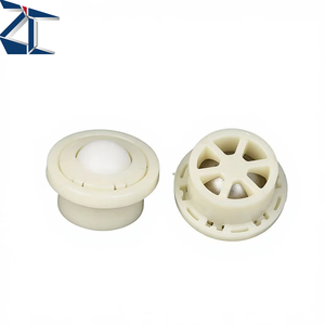 ZCNL-25C Lieferung NL-Typ Bullenauge-Rad Kugellager Nylon Universal-Förderbandrad Kugelrolle - Product Image 3