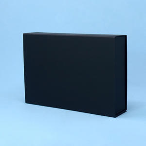 カスタムロゴパッケージクロージャーギフトボックスマットブラックラグジュアリーパッキング段ボール磁気ギフトボックスリジッドボックス板紙リサイクル可能 - Product Image 5