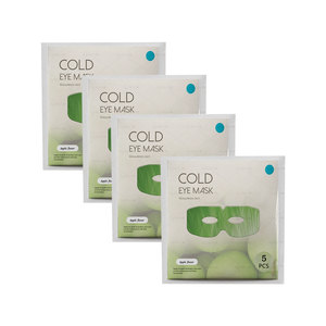 Nieuw Binnen Zichtbare Zelfkoelende Ooglap Koud Oogmasker Met Groen Appelaroma Voor Oogzwelling - Product Image 5