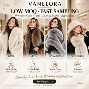 Manteau en fausse fourrure pour femme sur mesure, fabricant OEM ODM, marque privée, faible MOQ, commande d'échantillon, élégant pour l'hiver - Product Image 1