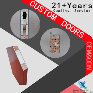 Oem & ODM housesbusiness an ninh 30-90 phút chống cháy cách âm phòng ngủ trong nhà bằng gỗ cháy cửa cho khách sạn và căn hộ phòng - Product Image 5