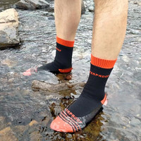 Chaussettes de cheville de randonnée imperméables personnalisées, chaussettes de Yoga unisexes pour Sports de plein air, chaussettes imperméables pour hommes, randonnée, ski, 100%