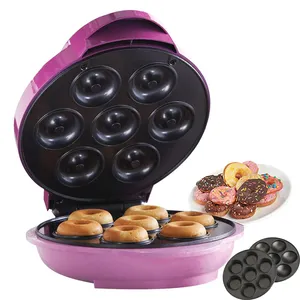 Klein Keukenapparaat Elektrisch Gebruik Mini Donut Maker 8/12 Stuk Donut Maker Kit Set Kleine Donut Snack Maker Maker