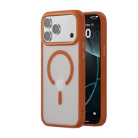 Coque de téléphone magnétique mate de haute qualité pour iPhone 17 Pro Max coque de téléphone magnétique arrière givrée pour iPhone 17 Pro 16
