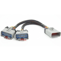 Cable Divisor en Y Lanlin RP1226 de 14 Pines y 14 Vías - Plástico Resistente, 1 Conector Macho a 2 Conectores Hembra, 1 Año de Garantía