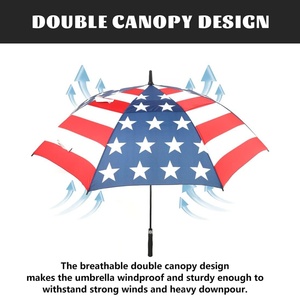 Non Slip Handle Ergonomic <b>Umbrella</b> Comfort Grip Golf <b>Umbrella</b> for All Day Play Comfortable Hold Rain or Shine Protection - Product Image 3