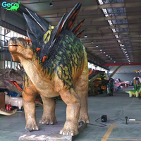 Dinosaure animatronique, produits de parc urbain, modèle de dinosaure animé avec mouvements et sons, exposition de dinosaures, fabricant de dinosaures