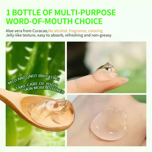 Gel de Aloe Vera Hidratante para el Cuidado Facial, 300 ml, Orgánico, Calmante, Reparador, 99% Natural, al por Mayor - Product Image 4