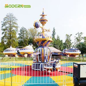 Manège d'attraction de haute qualité pour parc d'attractions, avion rotatif mécanique à commande individuelle pour enfants, idéal pour carnaval et fête foraine, à vendre - Product Image 6