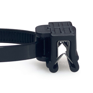 Bündelungsclips aus <span class=keywords><strong>Nylon</strong></span> PA66, Tannenbaummontage, 6 mm Loch, selbstsichernd, 4,8 mm, 200 mm Kabelbinder im Großhandel - Product Image 2