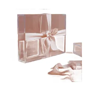 High quality PMMA acrylic / lucite wedding gift box store, super mall, club, home, etc.