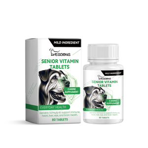 Yegbong supporto nutrizionale completo compresse vitaminiche Senior promuovono un'alimentazione sana per gli animali domestici - Product Image 1