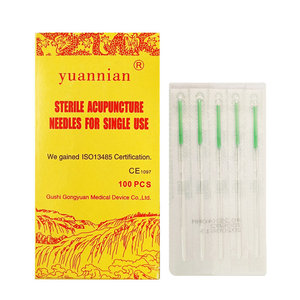 Aiguille d'acupuncture Aiguilletage sec stérile jetable 100 pcs PVC + emballage en papier de dialyse - Product Image 2