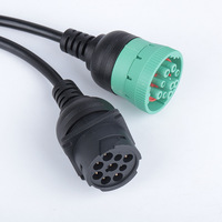 Cable J1939 hembra de 2 a 9 pines y J1939 macho