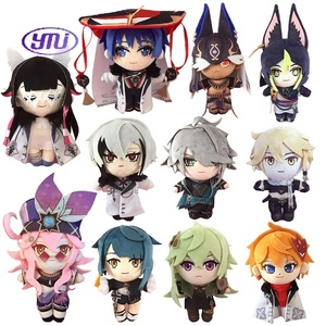 85 phong cách genshined Anime đồ chơi sang trọng Mika dehya wriothesley neuvillette lyney Venti zhongli Klee plushie clorinde con số búp bê - Product Image 4