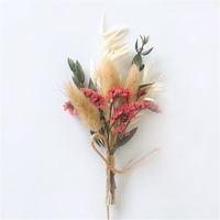Bouquet de fleurs séchées miniatures personnalisées populaires en gros pour décoration de mariage et cadeaux