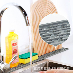 Tapete de Silicona para Fregadero Jiaxing Luowei, Rectangular, Antideslizante, para Instalar en la Encimera, Filtro para Platos de Cocina - Product Image 3