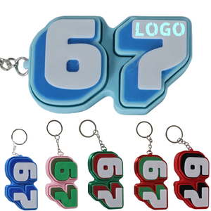 Llavero Sensorial Personalizado con Logotipo Impreso <span class=keywords><strong>en</strong></span> 3D, 67 Piezas, Juguete Antiestrés, Mejora la Concentración y Calma la <span class=keywords><strong>Ansiedad</strong></span> <span class=keywords><strong>en</strong></span> <span class=keywords><strong>el</strong></span> <span class=keywords><strong>Trabajo</strong></span>, Regalo Ideal para Aliviar <span class=keywords><strong>el</strong></span> Estrés - Product Image 1