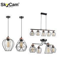 SkyCam – luminaires d'intérieur simples à suspension, lustres de Restaurant pour la maison, éclairage