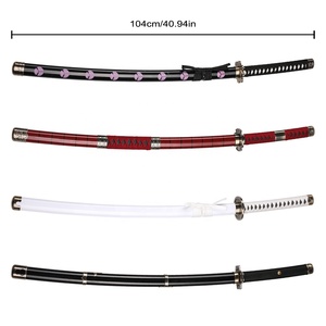 104Cm Nhật Bản Anime Một Mảnh Tre Gỗ Lưỡi Cosplay Prop Roronoa Zoro Katana Đồ Chơi Thanh Kiếm Bộ - Product Image 5