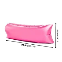 Canapé gonflable, chaise longue gonflable, canapé gonflable de camping, canapé gonflable portable pour le camping et le jardin