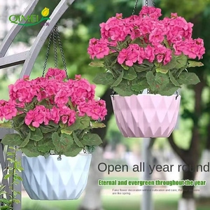 Bán Chạy Nhất Nhân Tạo Crabapple Hoa Bó Hoa Phong Lữ Nhân Tạo Filament Trang Trí Ngoài Trời Nhân Tạo Hoa Màu Đỏ Hoa - Product Image 2