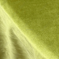 Nappe Ronde en Velours de Hollande ANNIELU Luxe Premium Vert et Blanc pour Mariages et Événements – Décorations de Fête