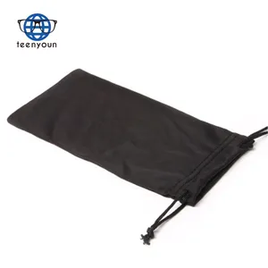 Teenyoun черная тканевая сумка для солнцезащитных очков, мягкие чехлы для очков для мобильных телефонов, низкая цена, дешевая тканевая сумка для очков